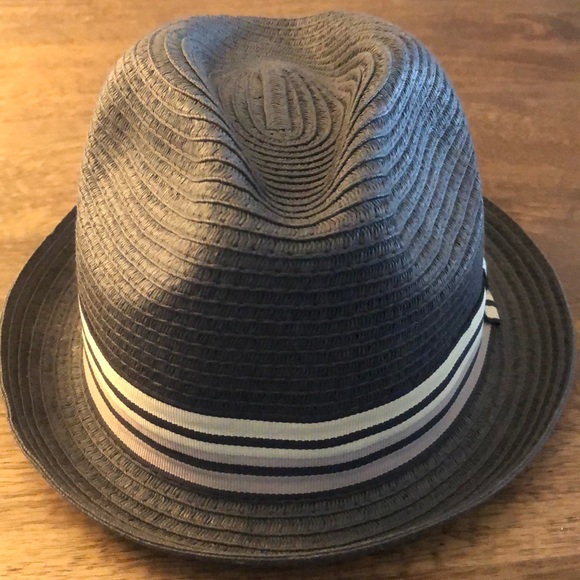 Penguin straw trilby hat